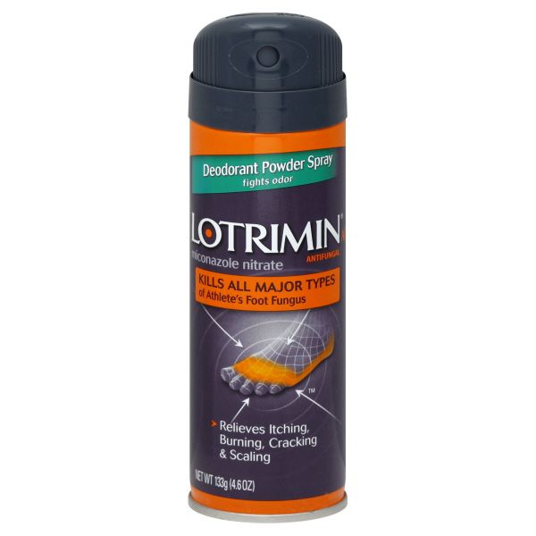 Lotrimin AF Antifungal, Deodorant Powder Spray, 4.6 oz (133 g) at Kmart.com
