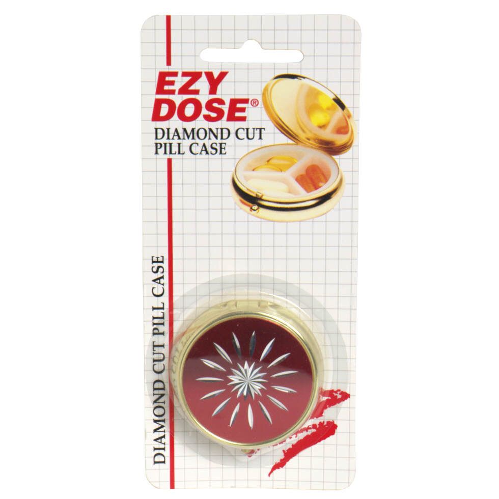 Ezy-Dose Diamond Cut Pill Case, 1 each at Kmart.com