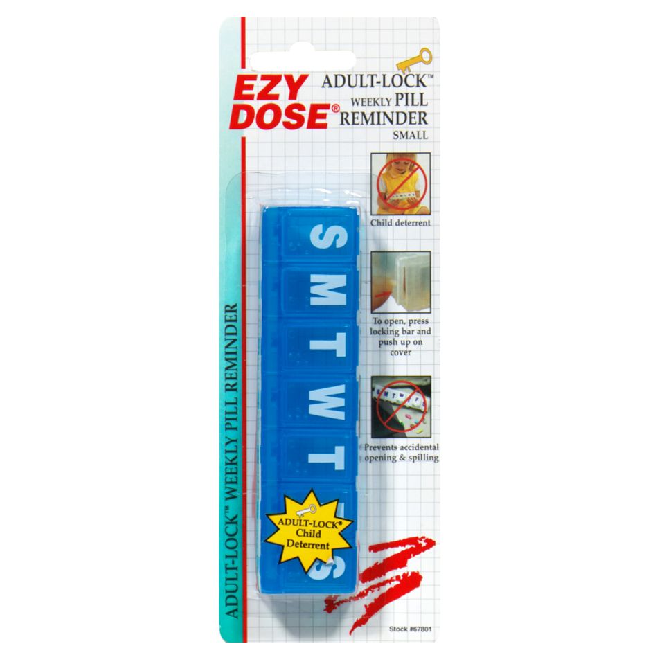 Ezy-Dose Pill Reminder, Weekly, 1 pill box at Kmart.com