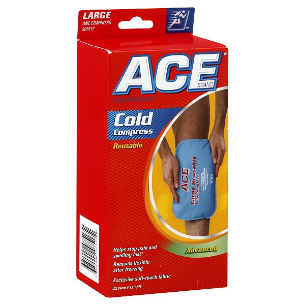 Ace Ace Compress, Cold, Reusable, Large, 1 Compress 38204011