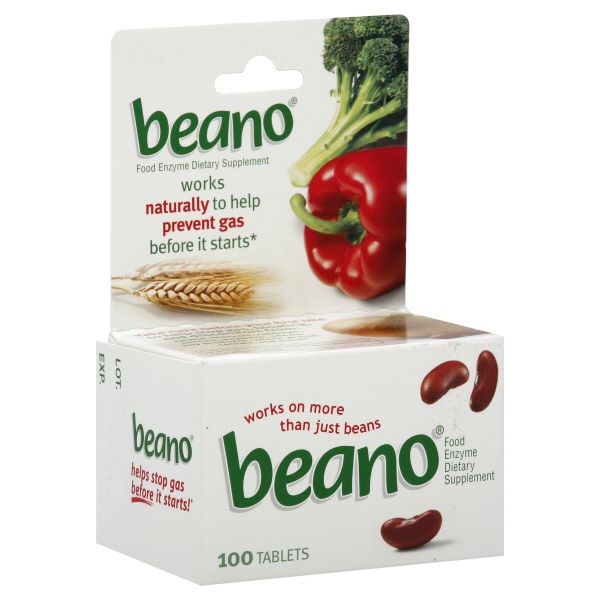 Beano Food Enzyme, 100 tablets at Kmart.com