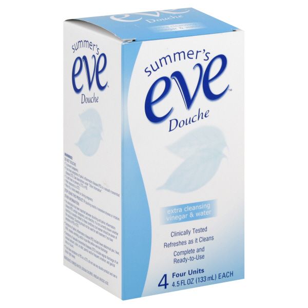 Summer's Eve Douche, Extra Cleansing Vinegar & Water, 4 - 4.5 fl oz (133 ml) units at Kmart.com