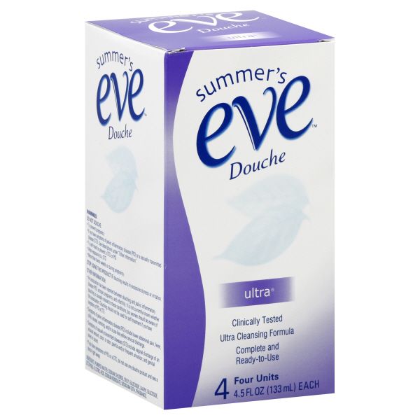 Summer's Eve Douche, Ultra Cleansing Formula, 4 - 4.5 fl oz (133 ml) units at Kmart.com