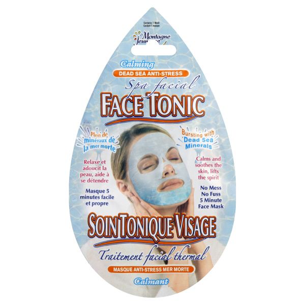 Montagne Jeunesse Face Tonic, Calming Spa Facial, 1 mask