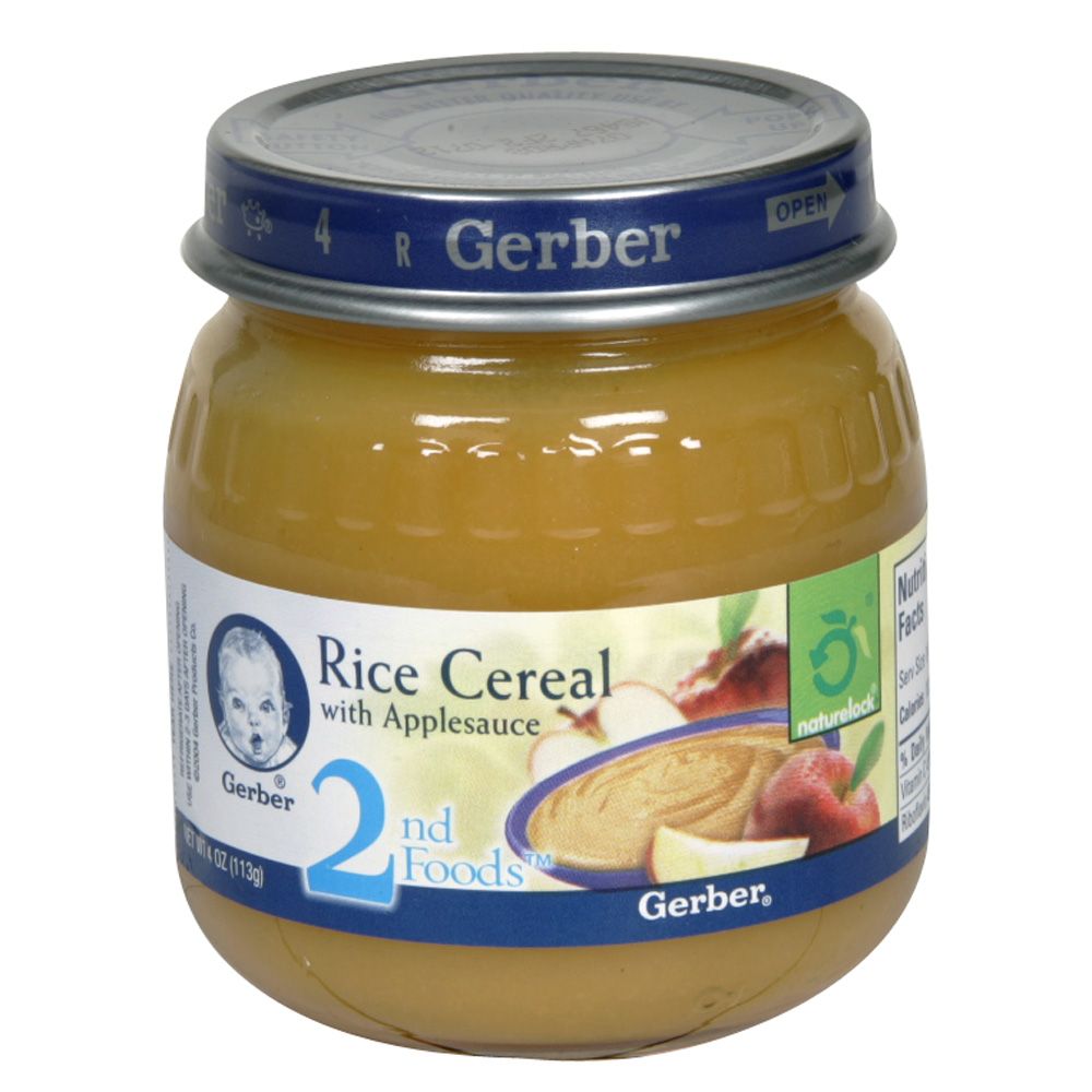 Gerber 2nd Foods Rice Cereal with Applesauce, 4 oz (113 g) at Kmart.com