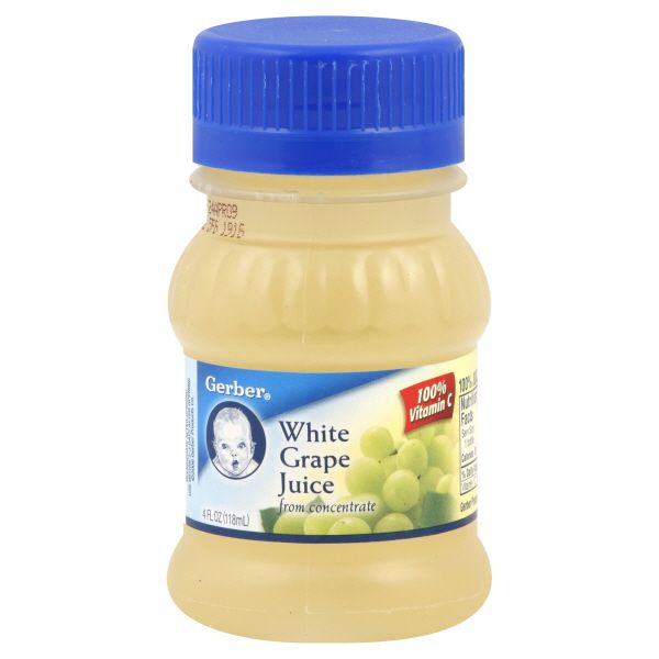 Gerber Juice, White Grape, 4 fl oz (118 ml) at Kmart.com