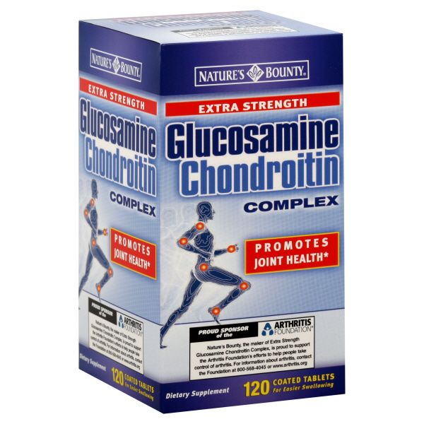 Nature's Bounty Glucosamine Chondroitin Complex, Extra Strength, Tablets, 120 tablets at Kmart.com