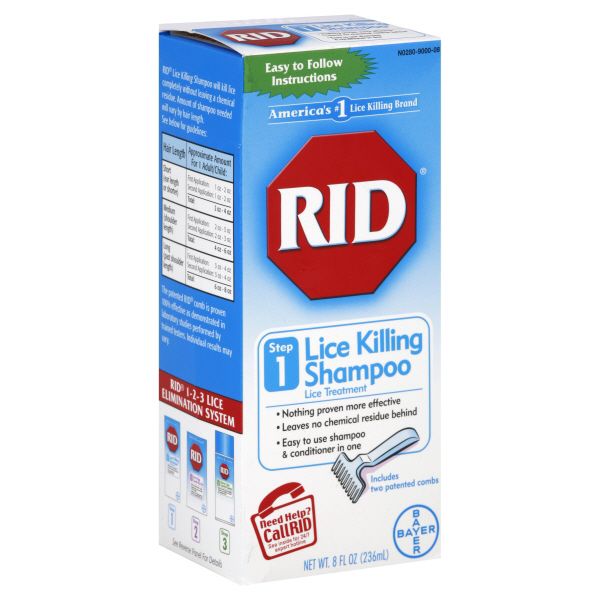RID Shampoo, Lice Killing, Step 1, 8 fl oz (236 ml) at Kmart.com