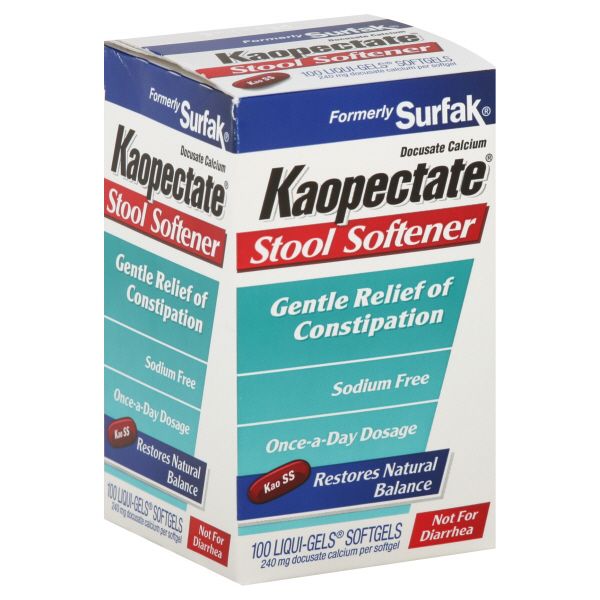 Kaopectate Stool Softener, Liqui-Gels Softgels, 100 softgels at Kmart.com