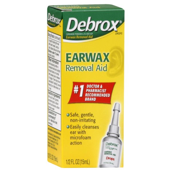 Debrox Earwax Removal Aid, Drops, 0.5 fl oz (15 ml) at Kmart.com