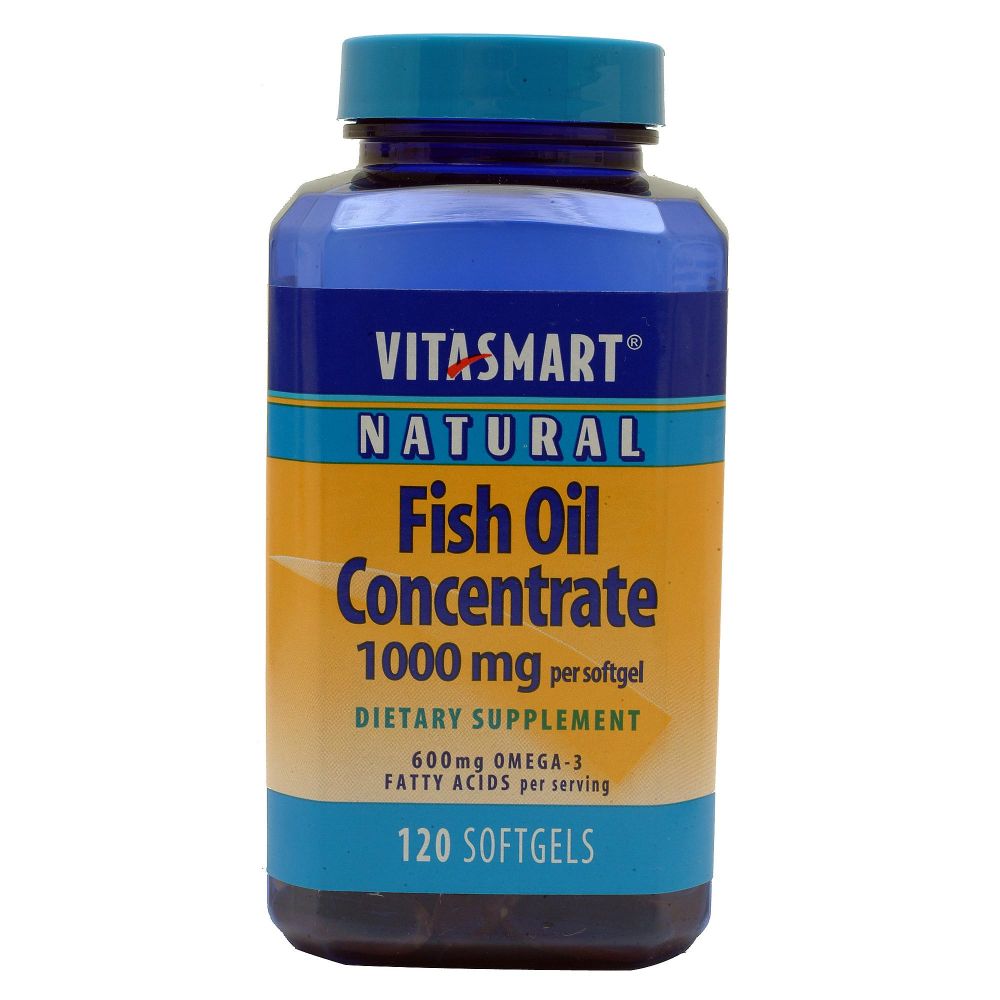 VitaSmart Fish Oil Concentrate Softgels 1000mg 120 Count at Kmart.com
