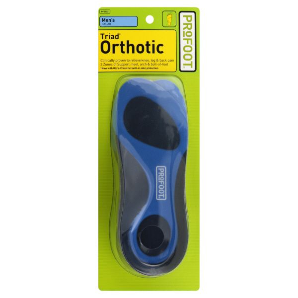 ProFoot Triad Orthotic, Men's, Fits All, 1 pair at Kmart.com
