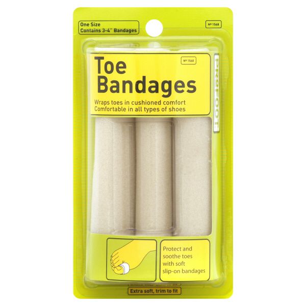 ProFoot Toe Bandages, One Size, 3 bandages at Kmart.com