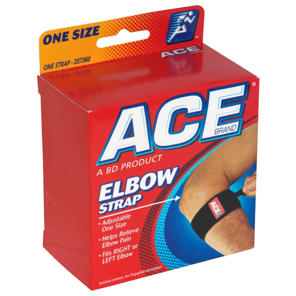 ACE Elbow Strap, Adjustable One Size, 1 strap at Kmart.com