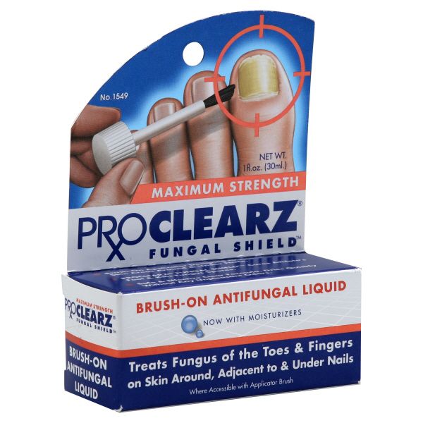 ProFoot ProClearz Fungal Shield Antifungal Liquid, Brush-On, Maximum Strength, 1 fl oz (30 ml) at Kmart.com