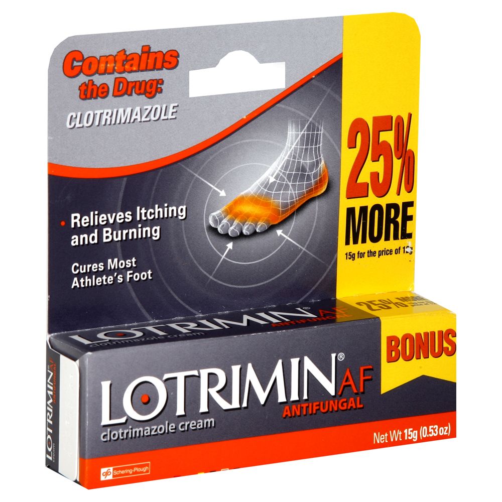 Lotrimin AF Antifungal Clotrimazole Cream, 0.53 oz (15 g) at Kmart.com
