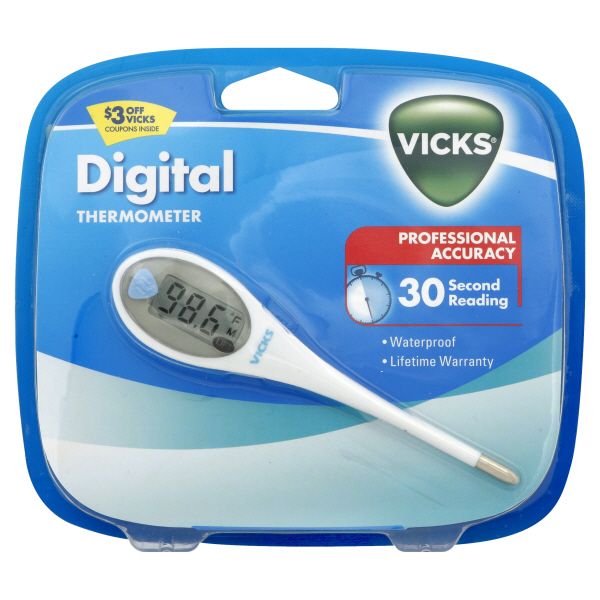 Vicks Digital Thermometer, 1 thermometer at Kmart.com