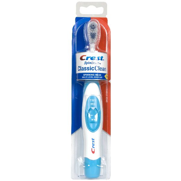 Crest SpinBrush ClassicClean Powered Toothbrush, 1 toothbrush