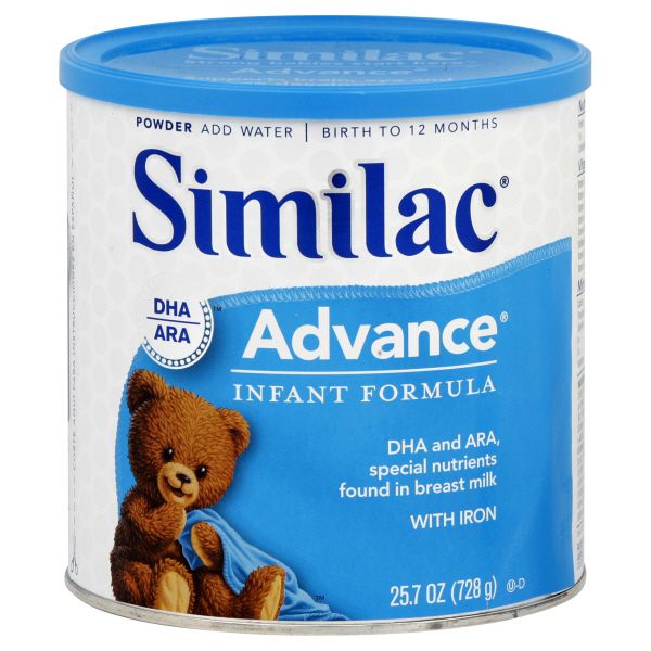 Similac Advance Infant Formula, with Iron, Powder, 25.7 oz (728 g) at Kmart.com