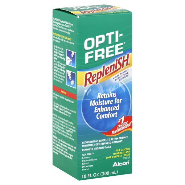 Alcon Opti-Free RepleniSH Disinfecting Solution, Multi-Purpose, 10 fl oz (300 ml) at Kmart.com