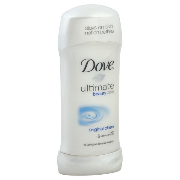 Dove Ultimate Beauty Care Anti-Perspirant Deodorant, Original Clean, 2.6 oz (74 g)