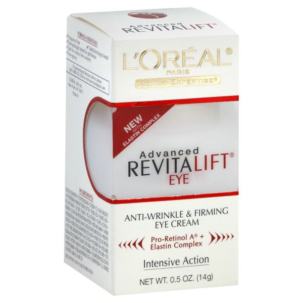 L'Oreal Dermo-Expertise Advanced RevitaLift Eye Cream, Anti-Wrinkle & Firming, 0.5 oz (14 g)