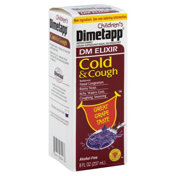 Dimetapp Cold & Cough, Children's, Grape, 8 fl oz (237 ml) at Kmart.com