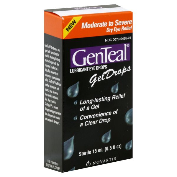 GenTeal Eye Drops, Lubricant, Moderate to Severe Dry Eye Relief, 0.5 fl oz (15 ml) at Kmart.com