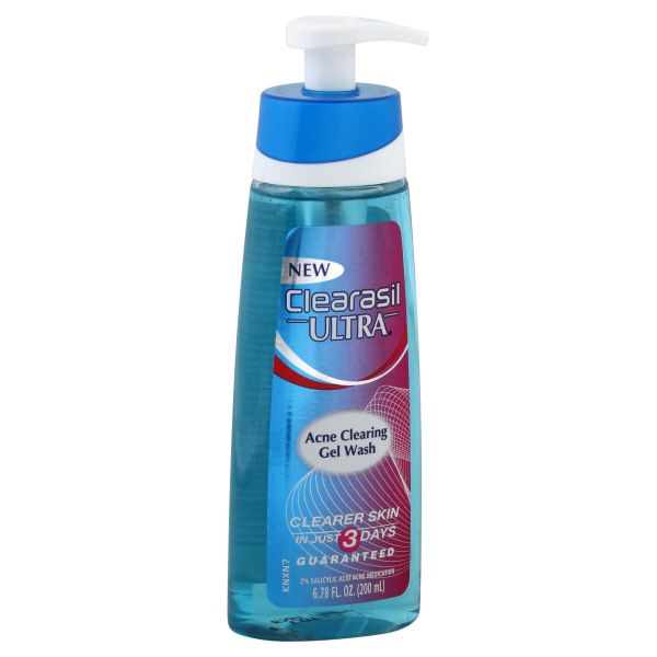 Clearasil Ultra Acne Clearing Gel Wash, 6.78 fl oz (200 ml) at Kmart.com