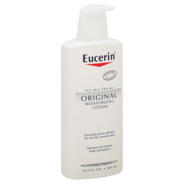 Eucerin Moisturizing Lotion, Original, 16.9 fl oz (500 ml)