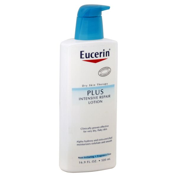 Eucerin Lotion, Plus Intensive Repair, 16.9 fl oz (500 ml) at Kmart.com