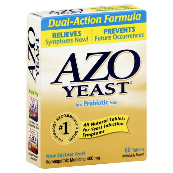 Azo Yeast, in a Probiotic Base, Tablets, 60 tablets at Kmart.com