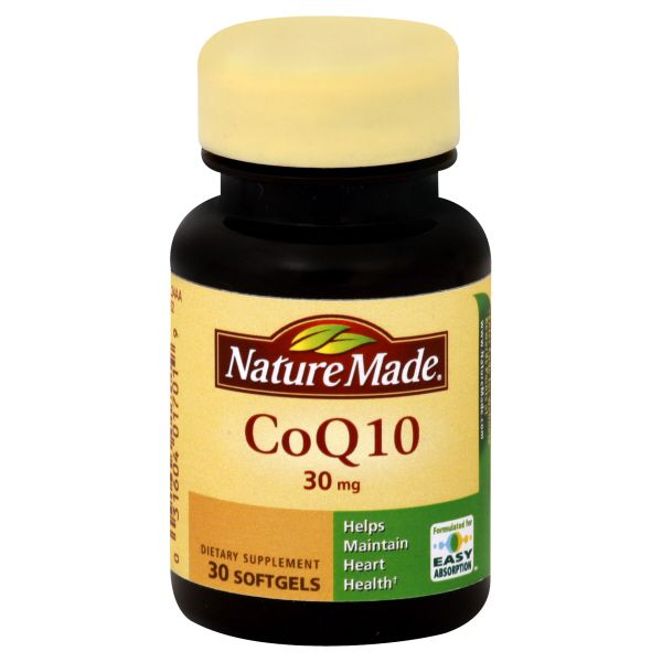 Nature Made CoQ 10, 30 mg, Softgels, 30 tablets