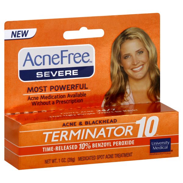 AcneFree Terminator 10 Medicated Spot Acne Treatment, Severe, 1 oz (28 g) at Kmart.com