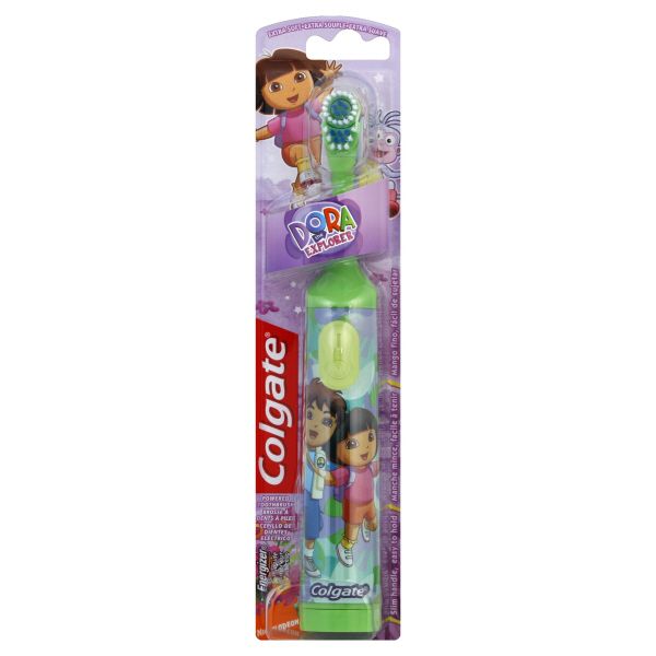 Colgate Toothbrush, Powered, Extra Soft, Nickelodeon Dora the Explorer, 1 toothbrush at Kmart.com