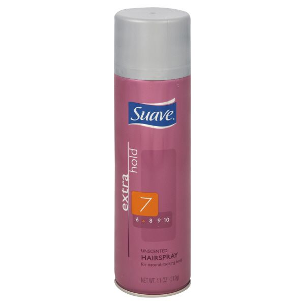 Suave Hairspray, Unscented, Extra Hold 7, 11 oz (312 g)