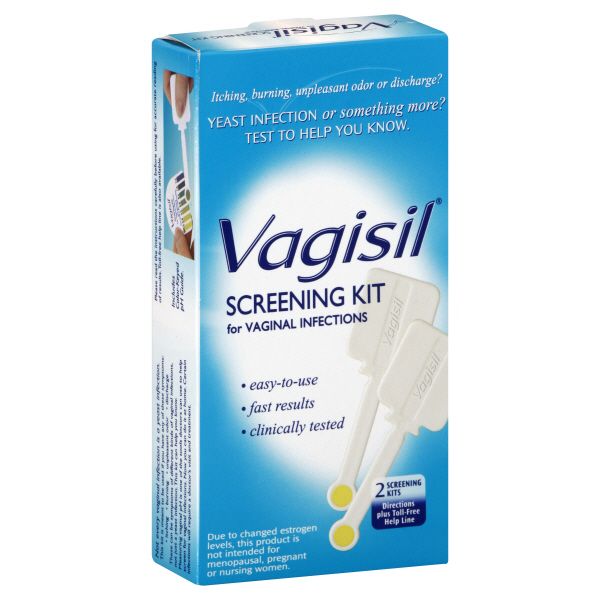 Vagisil Screening Kit, for Vaginal Infections, 2 kits at Kmart.com