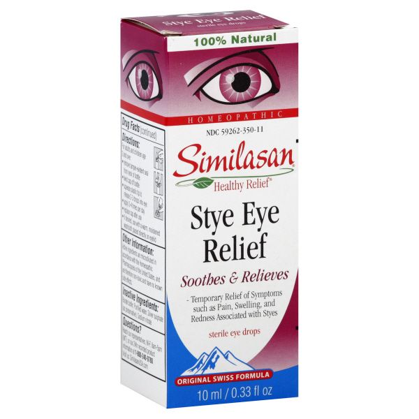 Similasan Healthy Relief Stye Eye Relief, Sterile Eye Drops, 0.33 fl oz (10 ml)