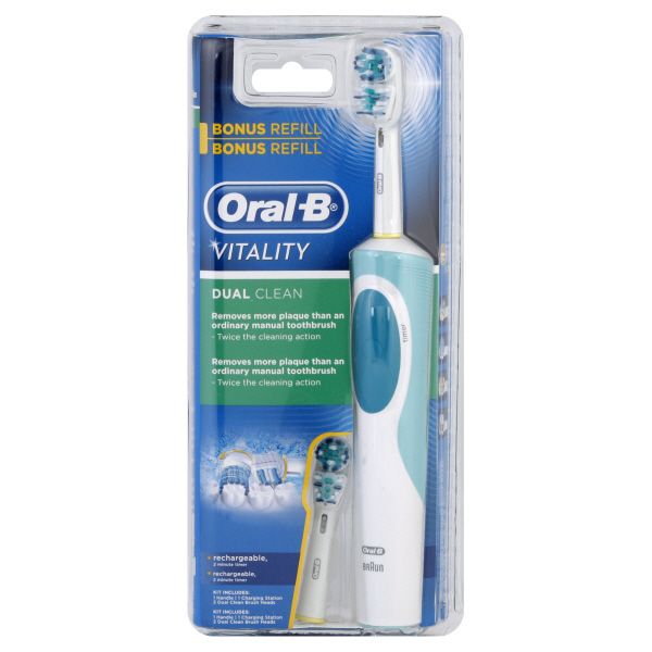 Oral-B Vitality Power Toothbrush, Dual Clean, 1 toothbrush at Kmart.com