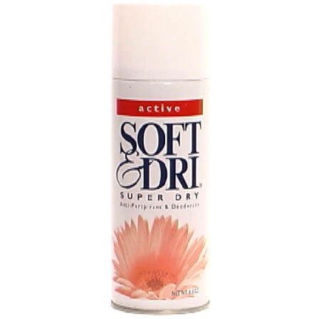 Soft & Dri Anti-Perspirant & Deodorant, Super Dry Spray, Active, 6 oz at Kmart.com
