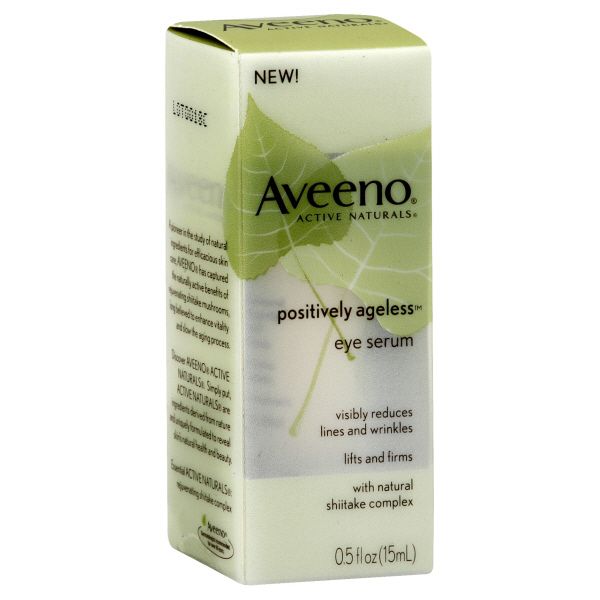 Aveeno Active Naturals Positively Ageless Eye Serum, 0.5 fl oz (15 ml)