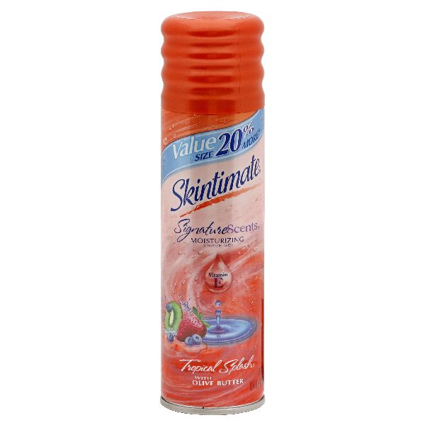 Skintimate Signature Scents Moisturizing Shave Gel with Vitamin E, Tropical Splash with Olive Butter, 8.4 oz (238 g) at Kmart.com