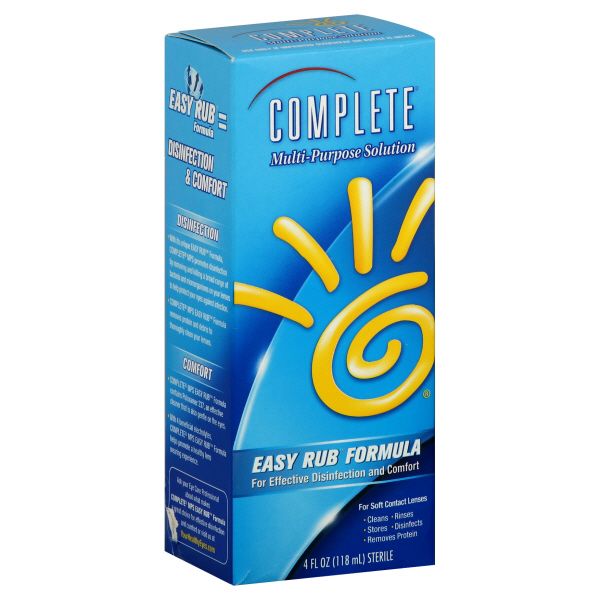 Complete Multi-Purpose Solution, Easy Rub Formula, 4 fl oz (118 ml) at Kmart.com