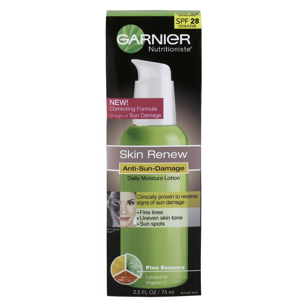 Garnier Skin Renew Anti Sun Damaged Daily Lotion SPF 28, 2.5 fl oz. at Kmart.com