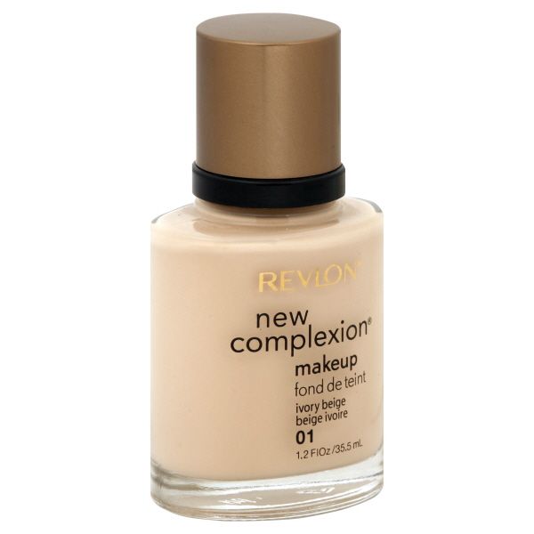 Revlon New Complexion Makeup, Ivory Beige 01, 1.2 fl oz (35.5 ml)