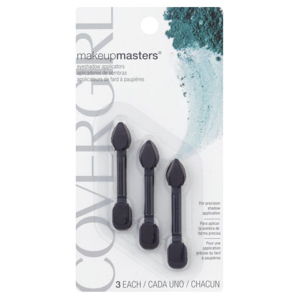 CoverGirl Make-Up Masters Applicators, Eyeshadow, 3 applicators