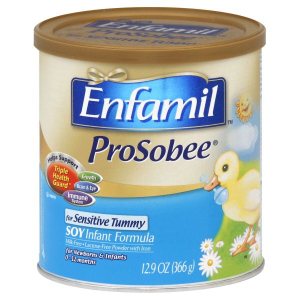 Enfamil ProSobee Infant Formula, Soy, for Sensitive Tummy, 12.9 oz (366 g) at Kmart.com