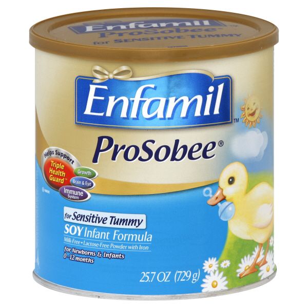Enfamil ProSobee Infant Formula, Soy, for Sensitive Tummy, 25.7 oz (729 g) at Kmart.com