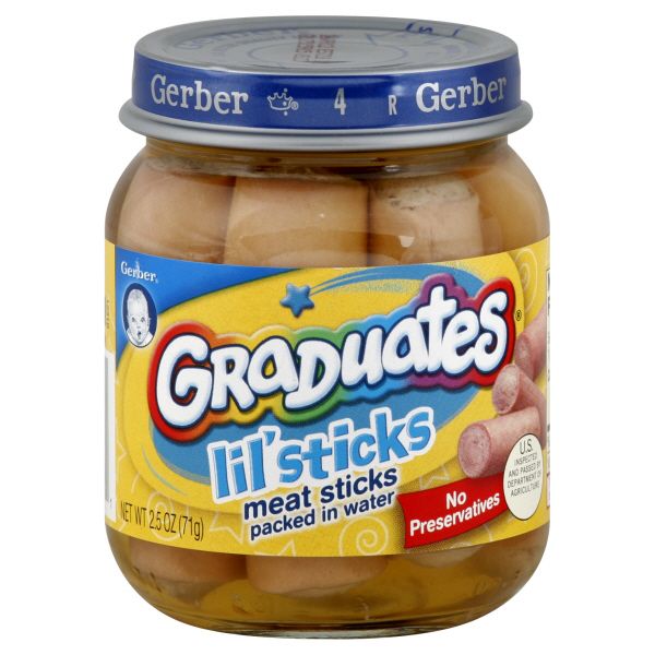Gerber Graduates Lil' Sticks, Meat Sticks, 2.5 oz (71 g) at Kmart.com