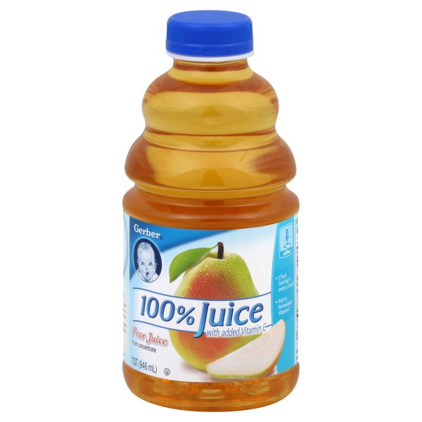 Gerber 100% Juice, Pear, 1 qt (946 ml) at Kmart.com